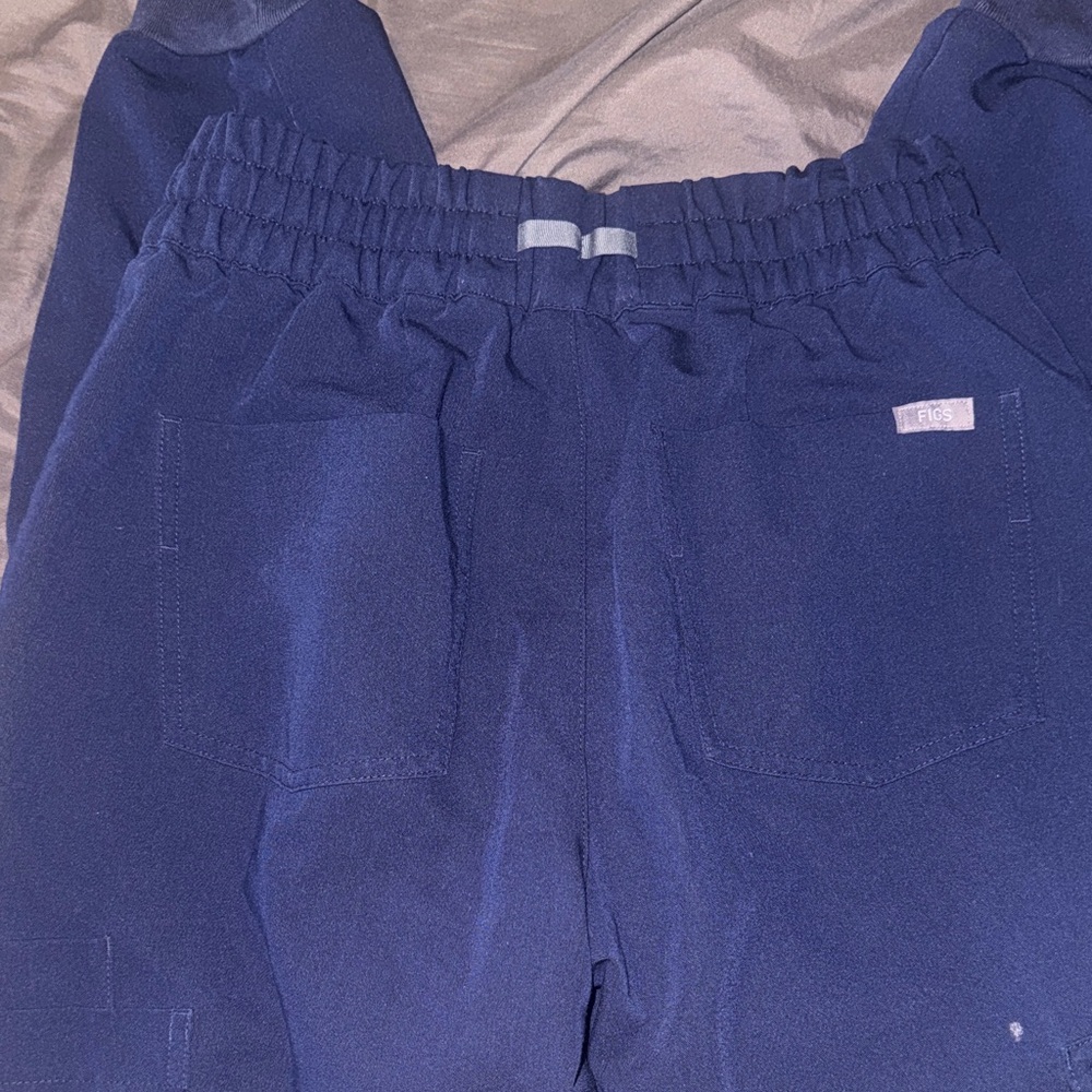 Figs Navy Blue Jogger Pant scrubs - Picture 6 of 6